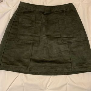 Old navy suede skirt